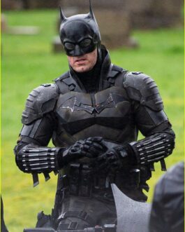 The Batman Bruce Wayne Black Jacket