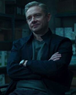 Black Panther Everett K Ross Cotton Jacket