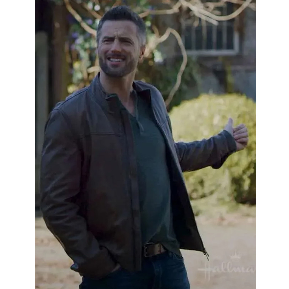 The Wedding Cottage Brendan Penny Brown Leather Jacket - Image 6