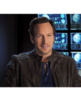 Patrick Wilson Moonfall Black Leather Jacket