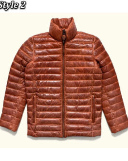 Bridger Down Leather Jacket