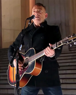 Bruce Springsteen Black Peacoat