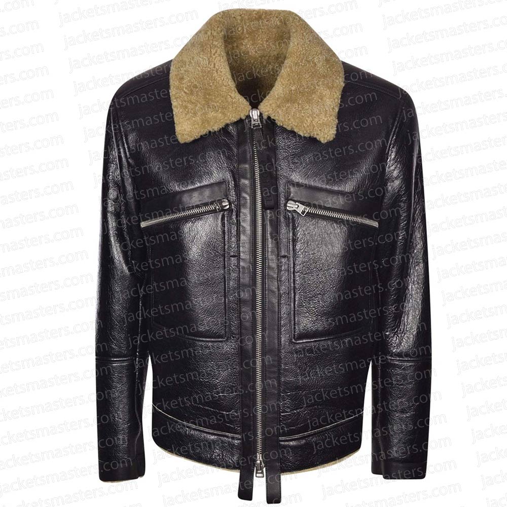 Letter to You Bruce Springsteen Black Leather Jacket – Premium Shearling Style