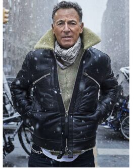 Letter to you Bruce Springsteen Black Leather Jacket