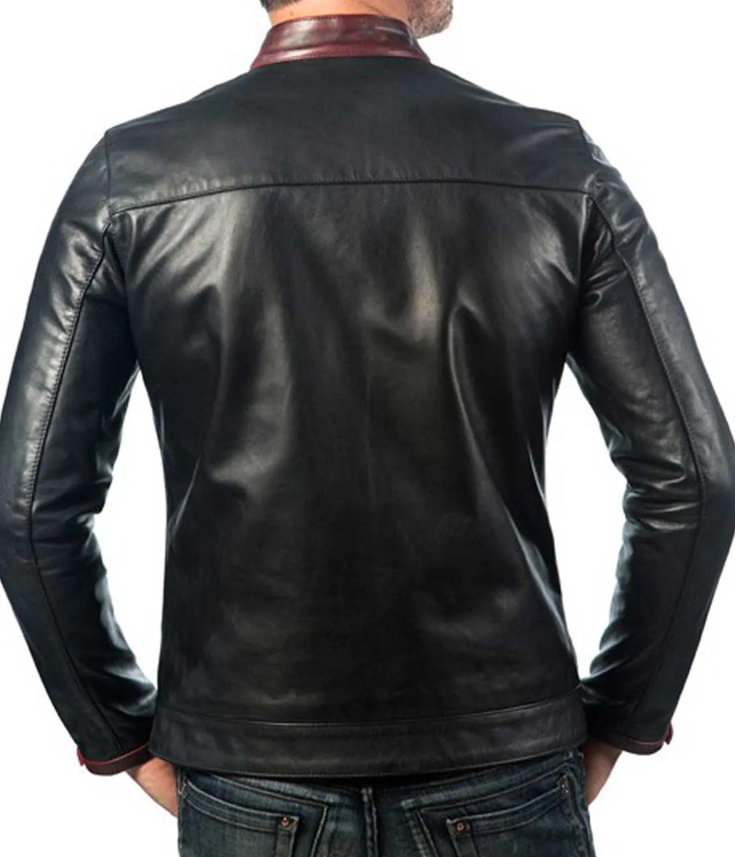 Bruce Wayne Motorcycle Jacket - Image 5