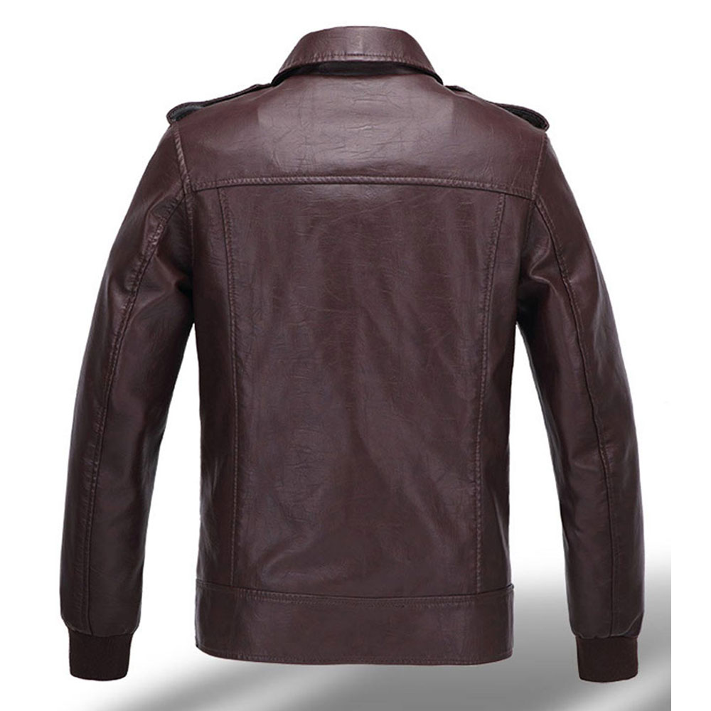 Chris Evans Captain America Avengers Brown Jacket - Image 3