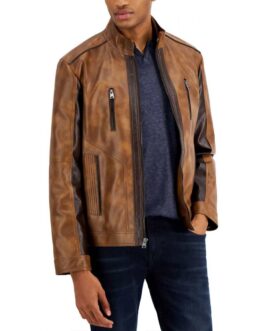 Steve Martin Only Murders in the Building Brown Leather Jacket