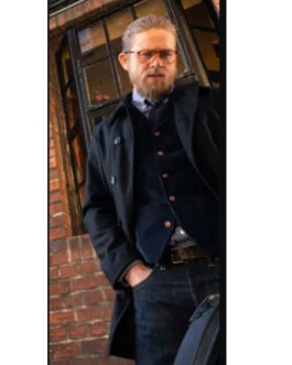 The Gentlemen Charlie Hunnam Black Coat