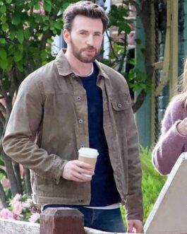 Ghosted Chris Evans Brown Jacket