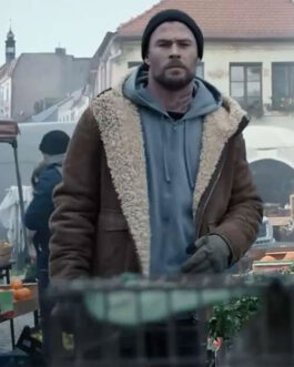 Extraction 2 Tyler Rake Suede Shearling Jacket