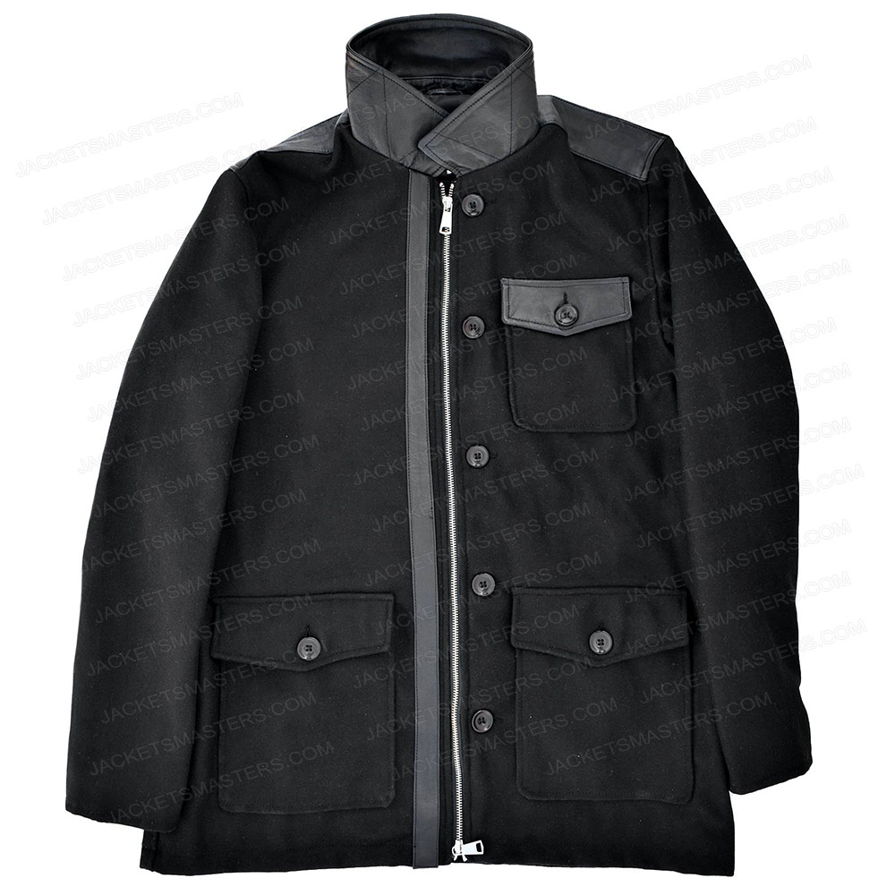 Clive Owen Gemini Man Black Jacket