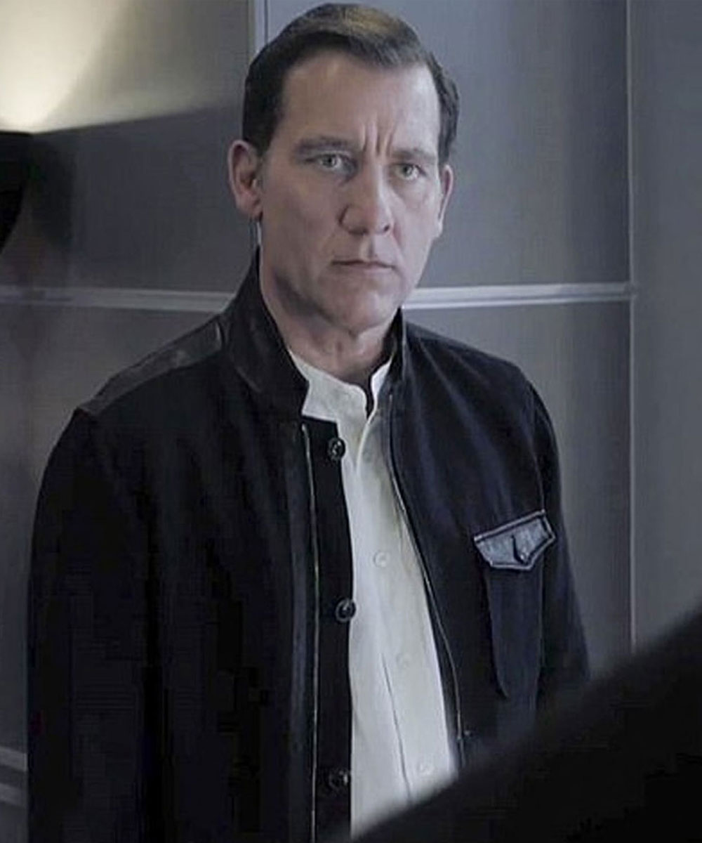 Clive Owen Gemini Man Black Jacket - Image 2