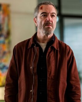Suspect James Nesbitt Brown Jacket