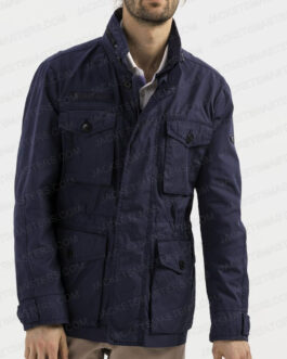 Blood & Treasure Matt Barr Blue Jacket