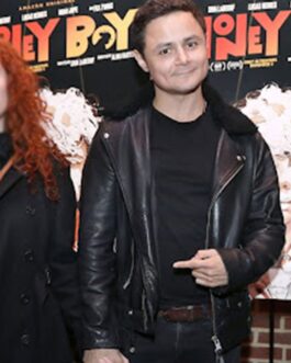 Arturo Castro Dating and New York Jacket with Fur Collar