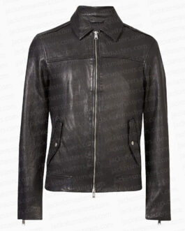 The Full Monty Mark Addy Leather Jacket