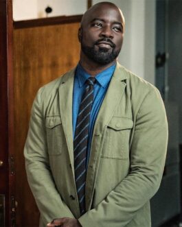 Mike Colter Evil Season 2 Green Jacket