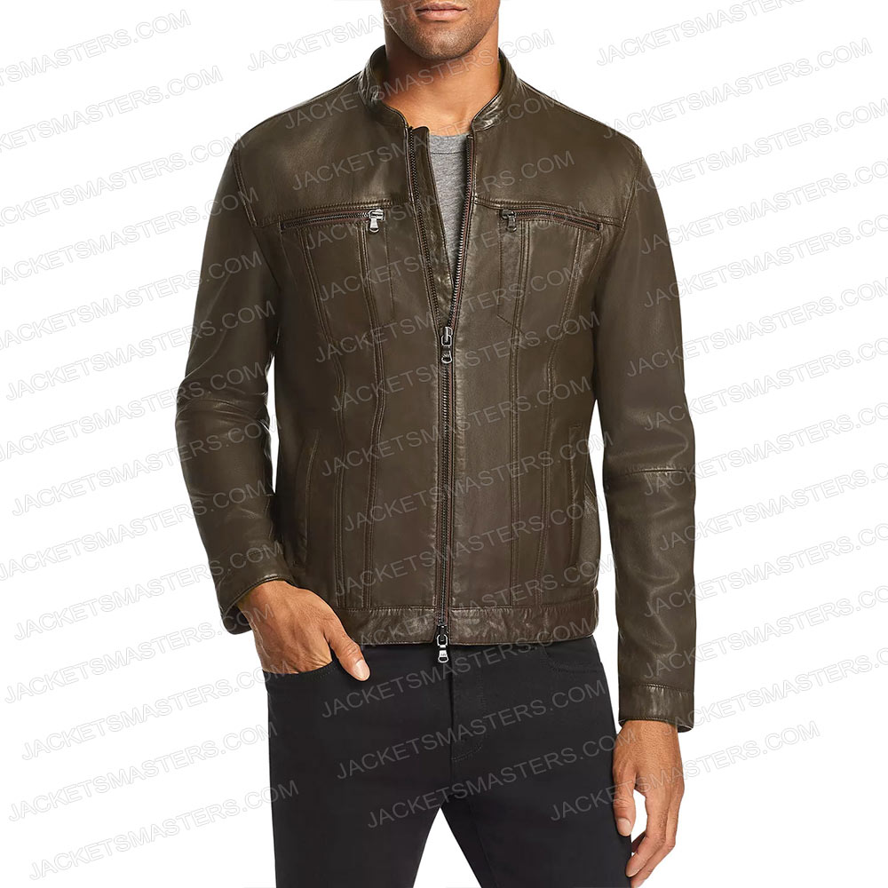 Evil Season 2 Mike Colter Brown Leather Jacket