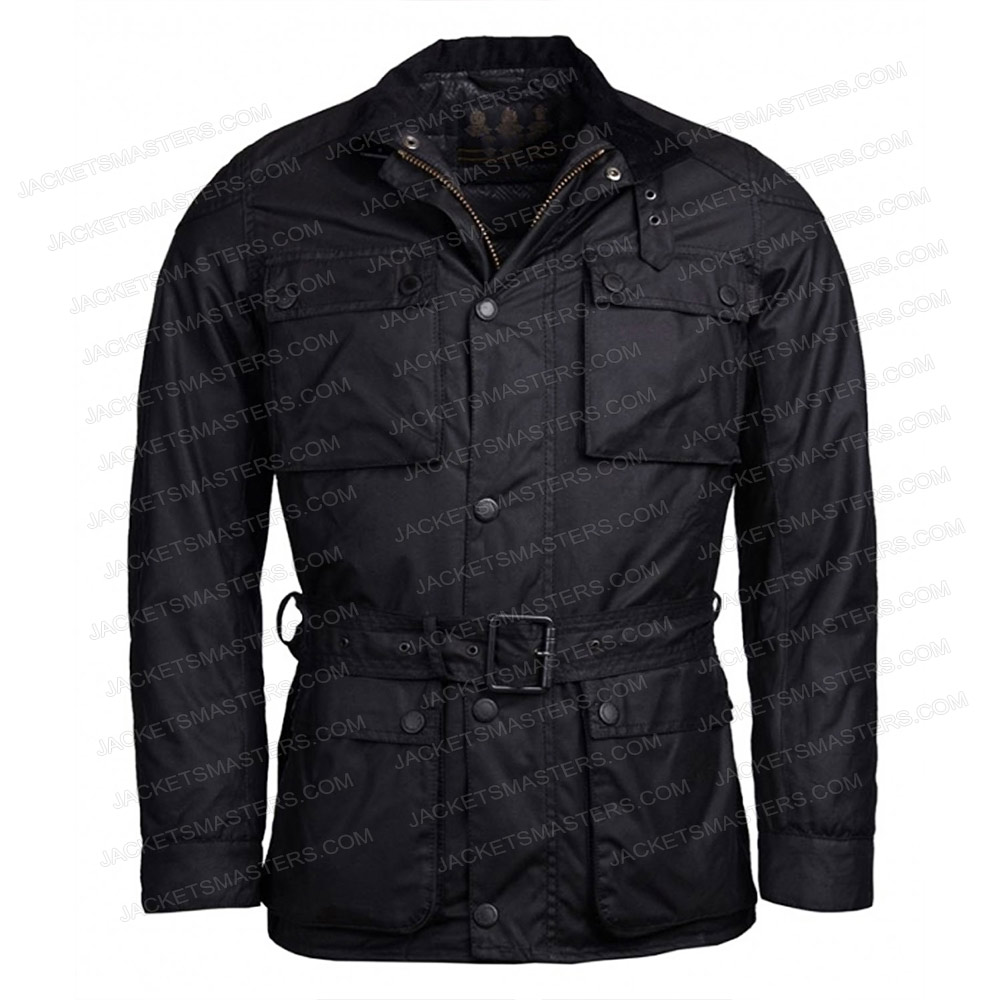 Vampire Academy Kieron Moore Black Cotton Jacket - Image 5