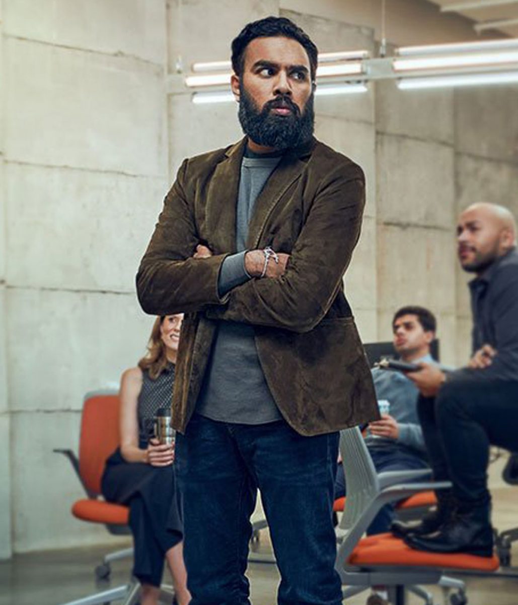 Himesh Patel Don’t Look Up Corduroy Blazer