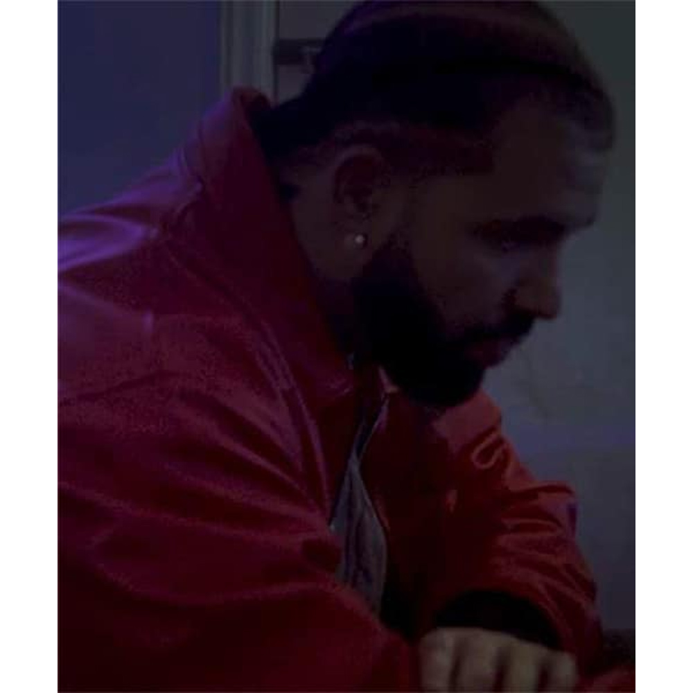 Drake Polar Opposites Leather Jacket - Image 8