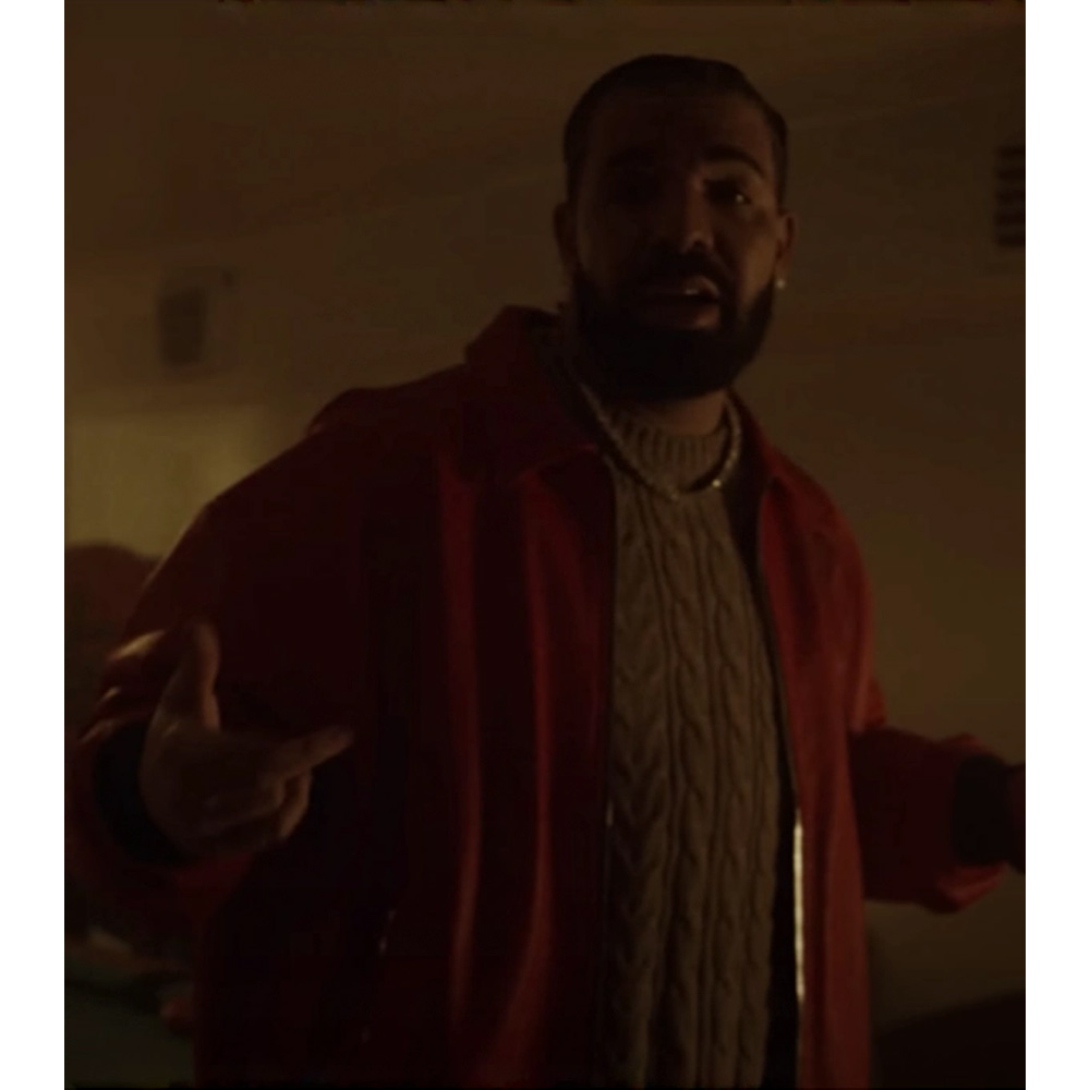 Drake Polar Opposites Leather Jacket - Image 11