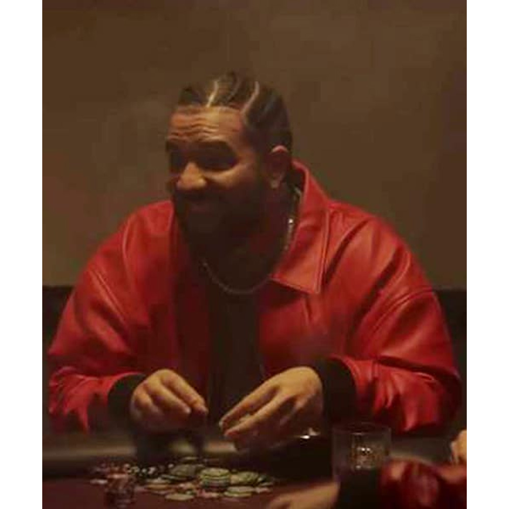 Drake Polar Opposites Leather Jacket - Image 2