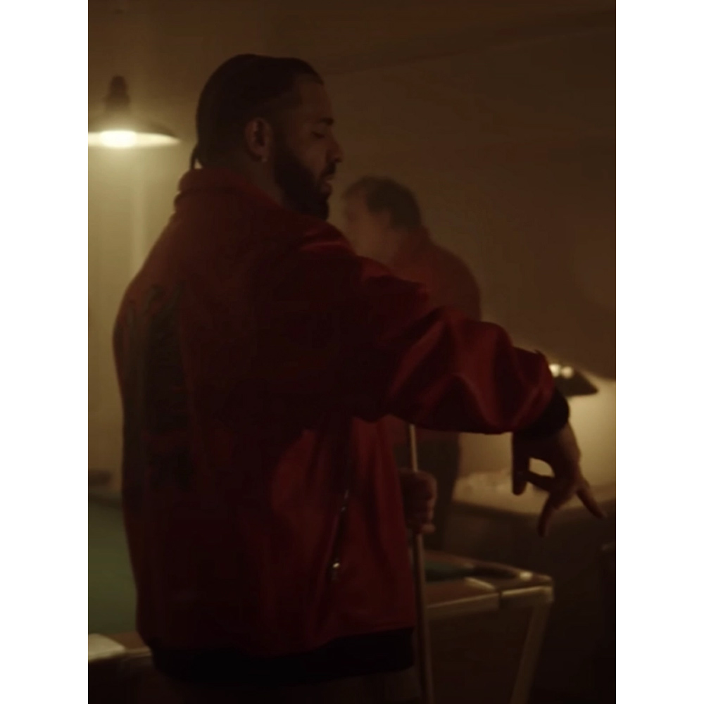 Drake Polar Opposites Leather Jacket - Image 12