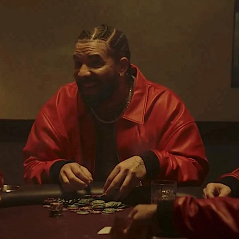 Drake Polar Opposites Leather Jacket - Image 5