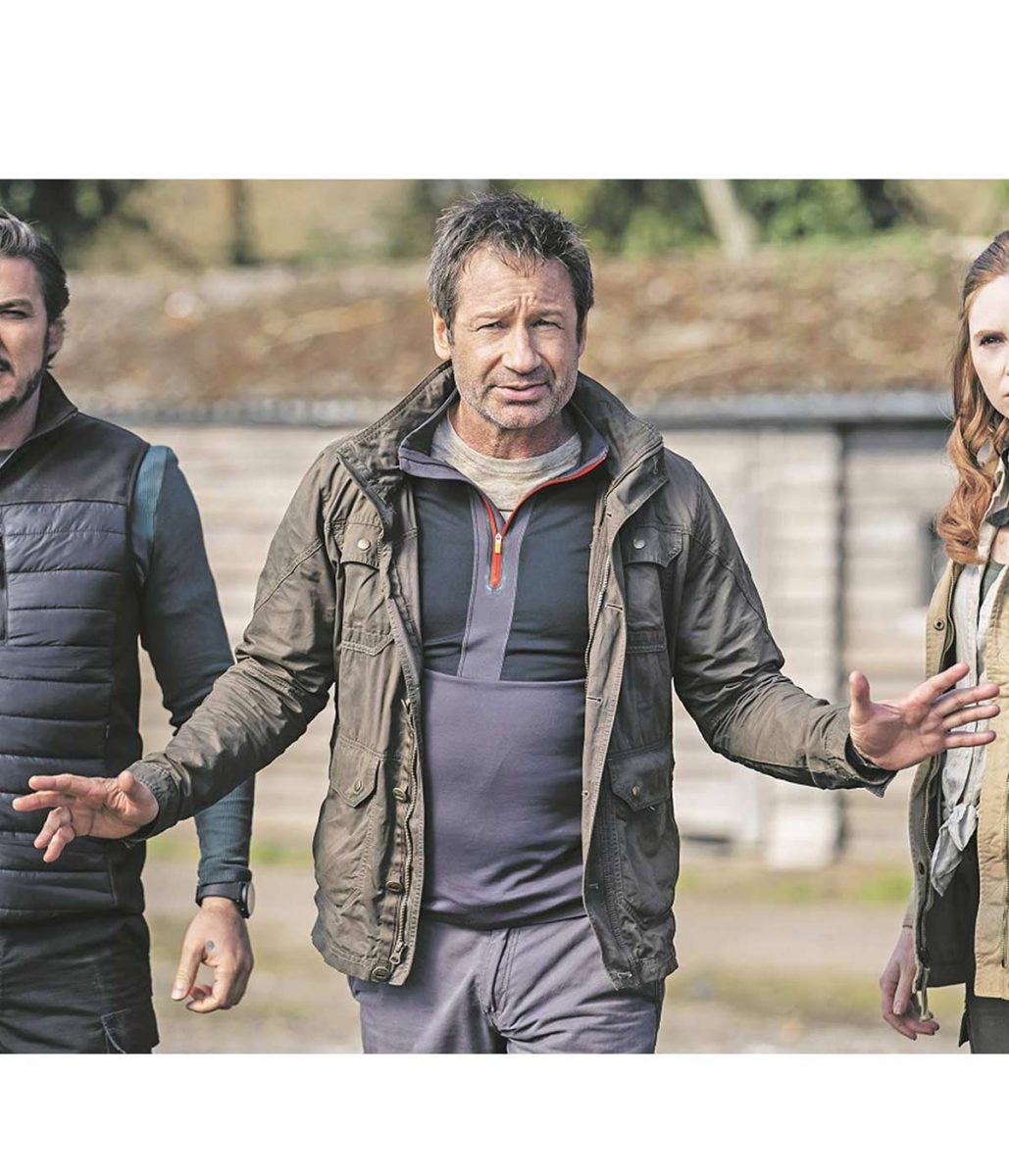 The Bubble David Duchovny Brown Cotton Jacket