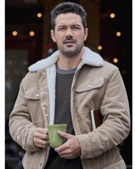 Ryan Paevey Coyote Creek Christmas Shearling Corduroy Jacket