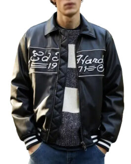Ed Hardy 1971 Leather Jacket