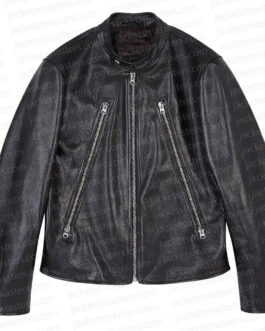 Jimin FACE Leather Jacket