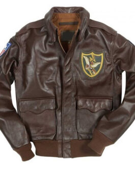 Flying Tigers 23rd Fighter Group Leather Jacket