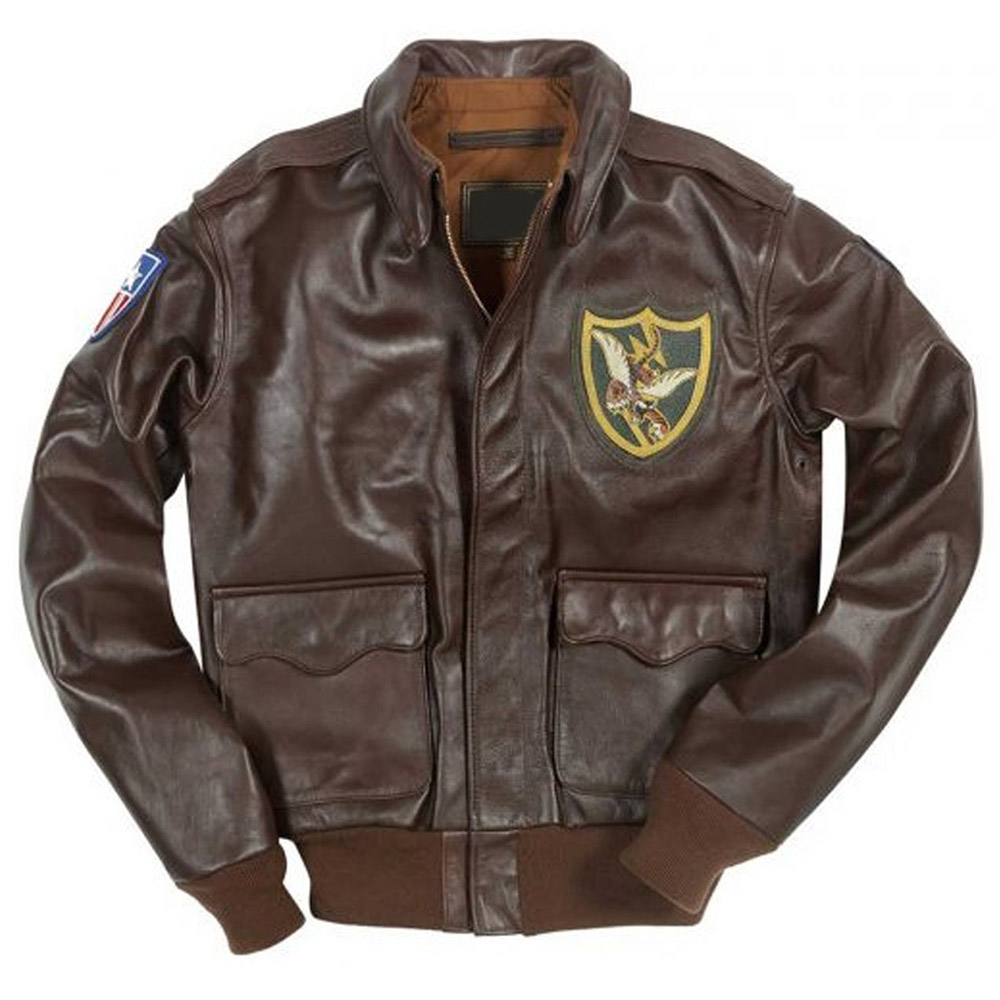 Flying Tigers 23rd Fighter Group Leather Jacket