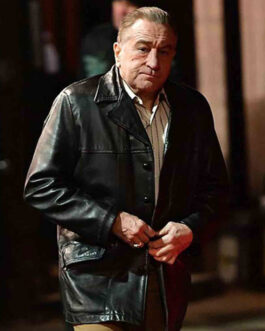 The Irishman Robert De Niro Black Jacket