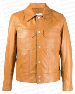 Emily in Paris Season 3 Lucas Bravo Leather Jacket