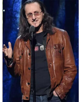 Geddy Lee Asks Are Bass Players Human Too Leather Jacket