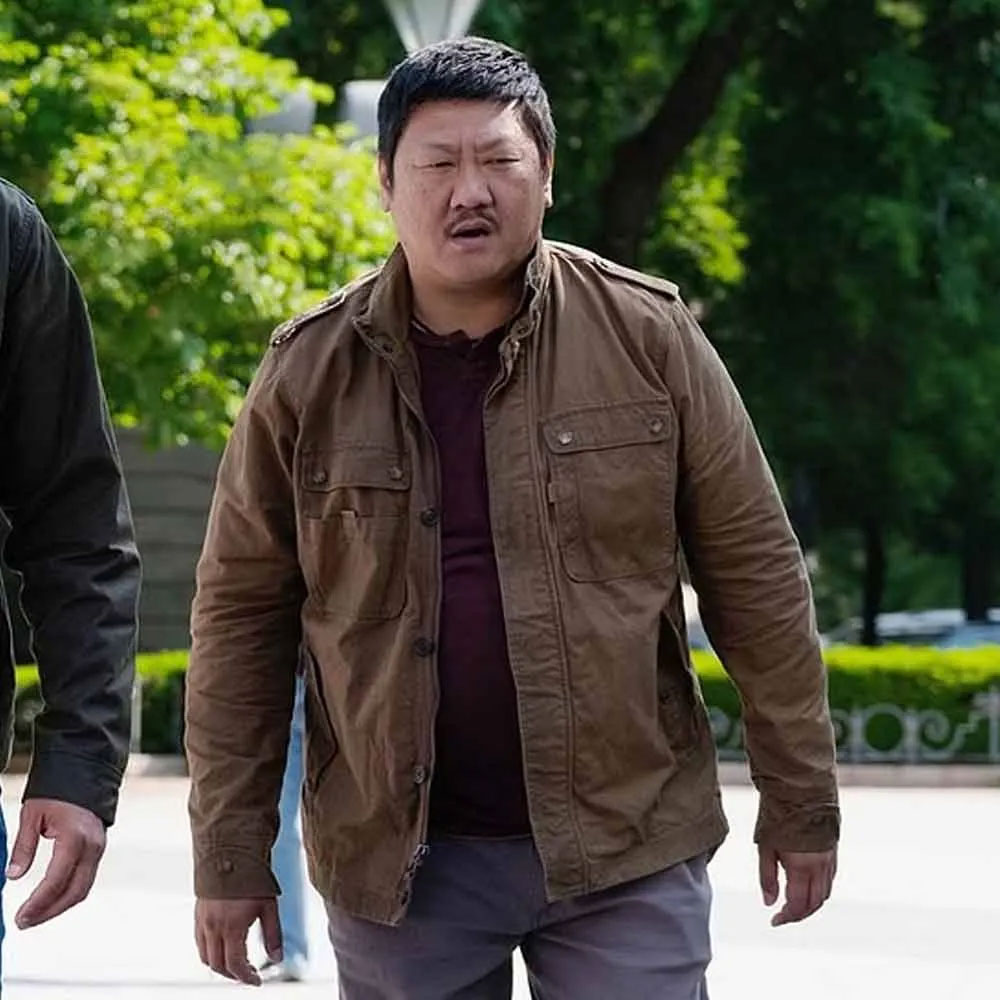 Gemini Man Benedict Wong Brown Jacket - Image 2