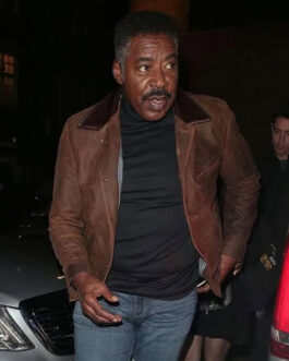 Ghostbusters Frozen Empire Ernie Hudson Leather Jacket