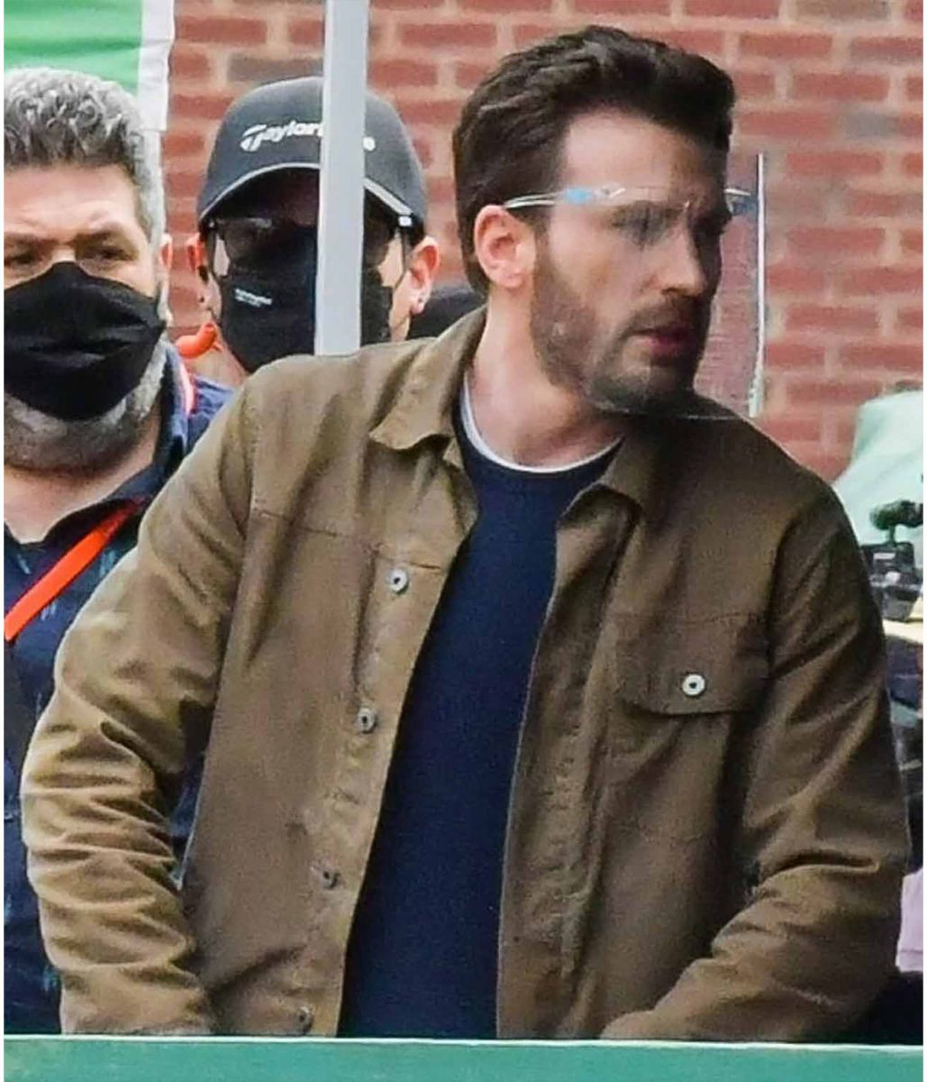 Ghosted Chris Evans Brown Jacket - Image 6