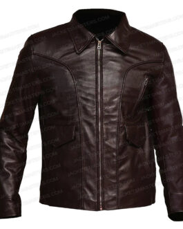 Halloween Ends Rohan Campbell Brown Leather Jacket