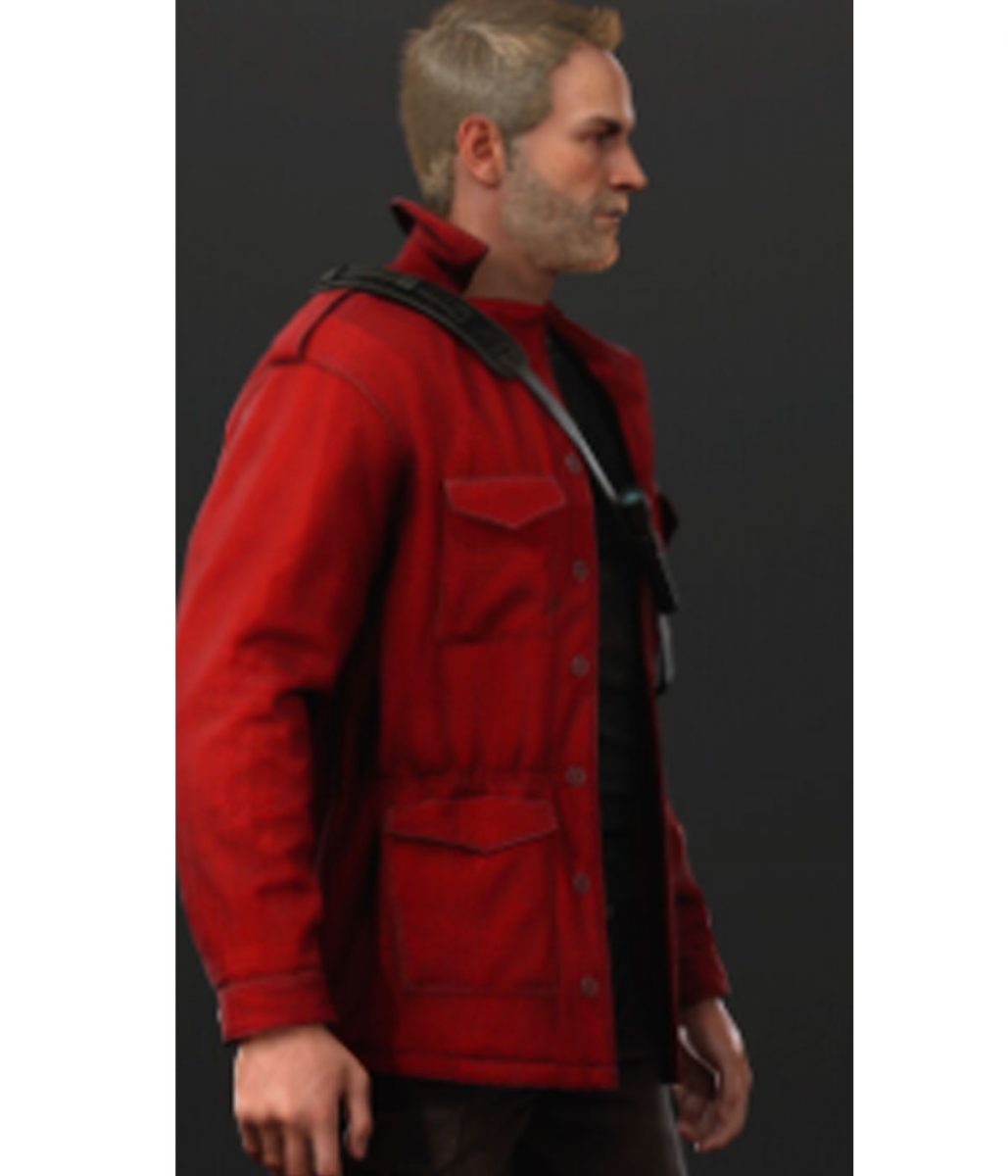 Hank Pym Avengers Red Cotton Jacket - Image 3