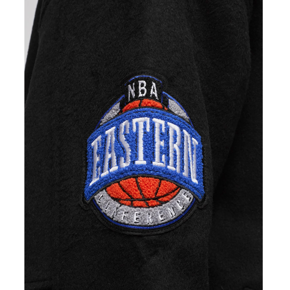 Miami Heat Hardwood Classics Black Varsity Wool Jacket - Image 5