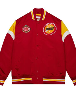 Houston Rockets Heavyweight Satin Jacket