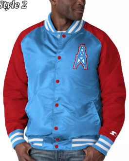 Houston Oilers Varsity Jacket
