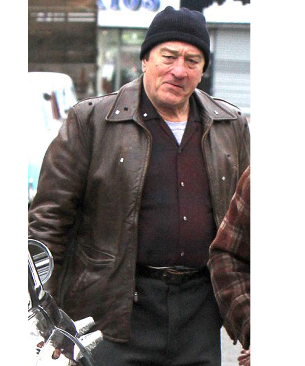 Robert Anthony De Niro The Irishman Leather Jacket - Image 8