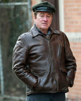 Robert Anthony De Niro The Irishman Leather Jacket