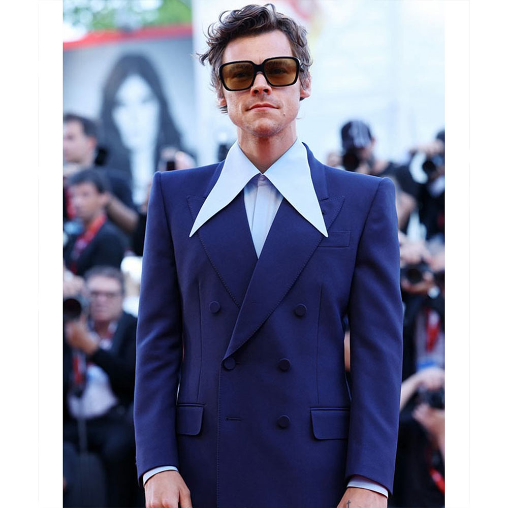 Harry Styles Don’t Worry Darling Blue Blazer - Image 7
