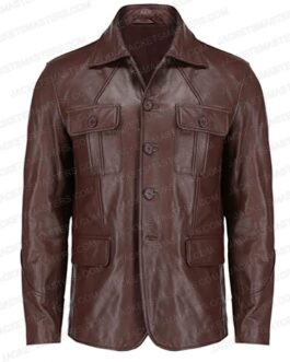 Malik Bentalha Jack Mimoun & The Secrets of Val Verde Brown Blazer